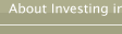 About Investing in Real Estate